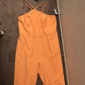 Lane Bryant Pale orange jumpsuit romper size 16